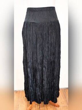CLASSIC SILK BROOM STICK SKIRT